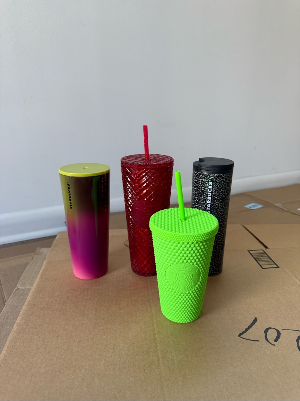 Starbucks cups